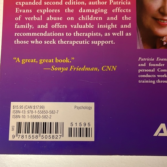 Patricia Evans Book - Picture 3 of 3